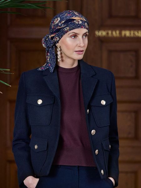 Hovedbilde Hodeplagg HocBeatrice Turban w. Ribbons 