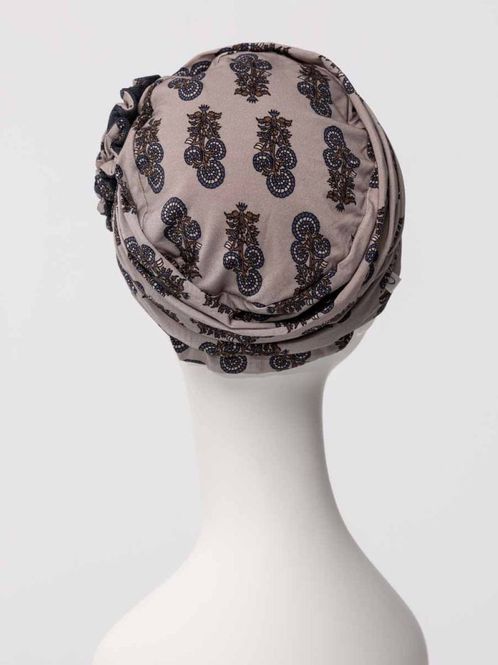 Hovedbilde Hodeplagg HocLotus Turban Printed 