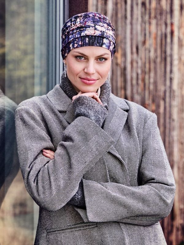 Hodeplagg HocYoga Turban Printed