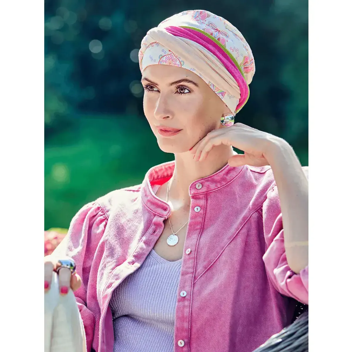 Hodeplagg HocShakti Turban Printed 