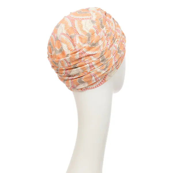 Hovedbilde Hodeplagg HocLotus Turban Printed 