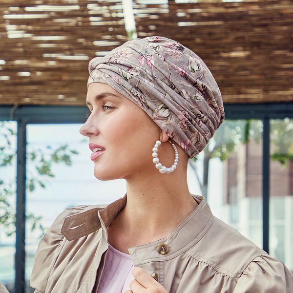Hovedbilde Hodeplagg Shakti Turban Printed linen 