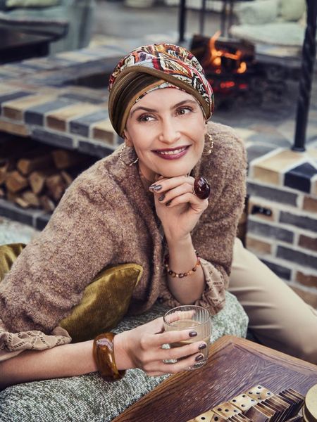 Hovedbilde Hodeplagg HocShakti Turban Printed 