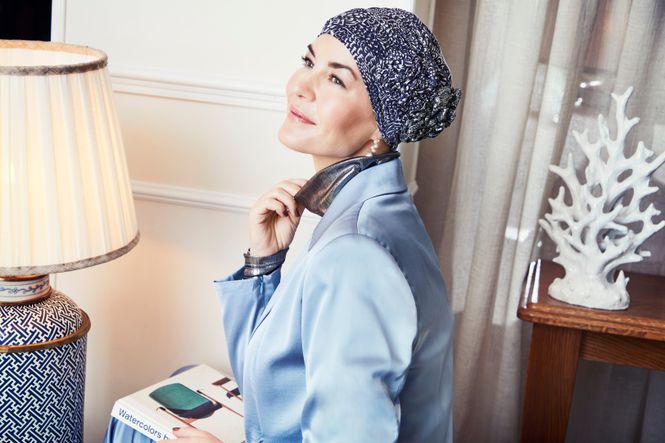 Hovedbilde Hodeplagg HocYama Turban printed