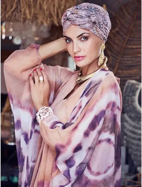 Hovedbilde Hodeplagg Amber Boho Turban - 