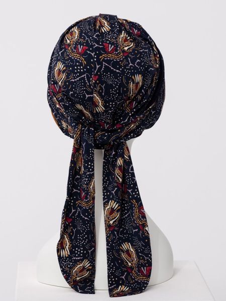 Hovedbilde Hodeplagg HocBeatrice Turban w. Ribbons 