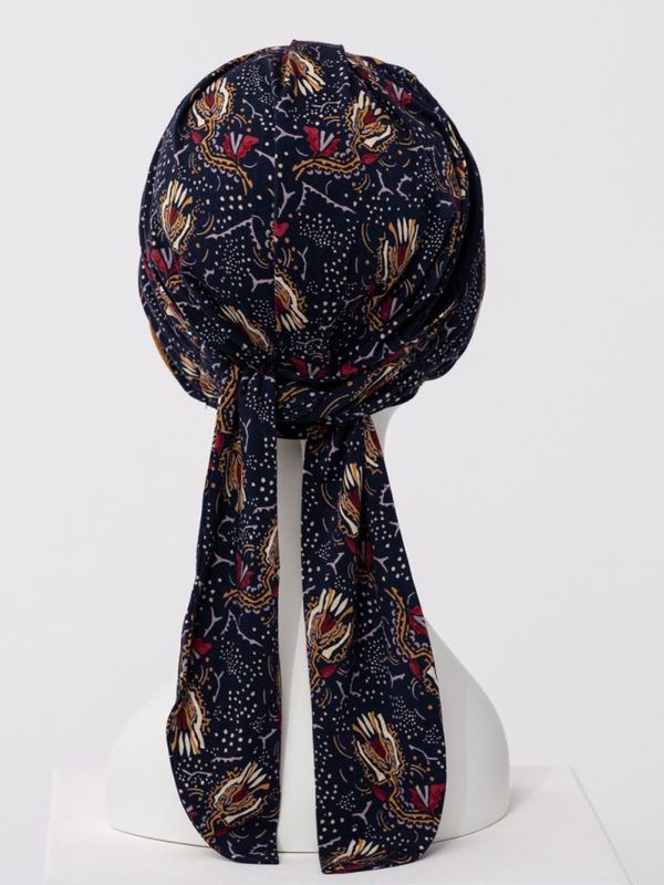 Hodeplagg HocBeatrice Turban w. Ribbons 