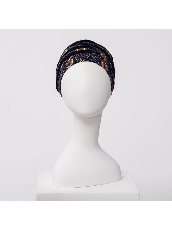 Hodeplagg HocShanti Turban w. Print 