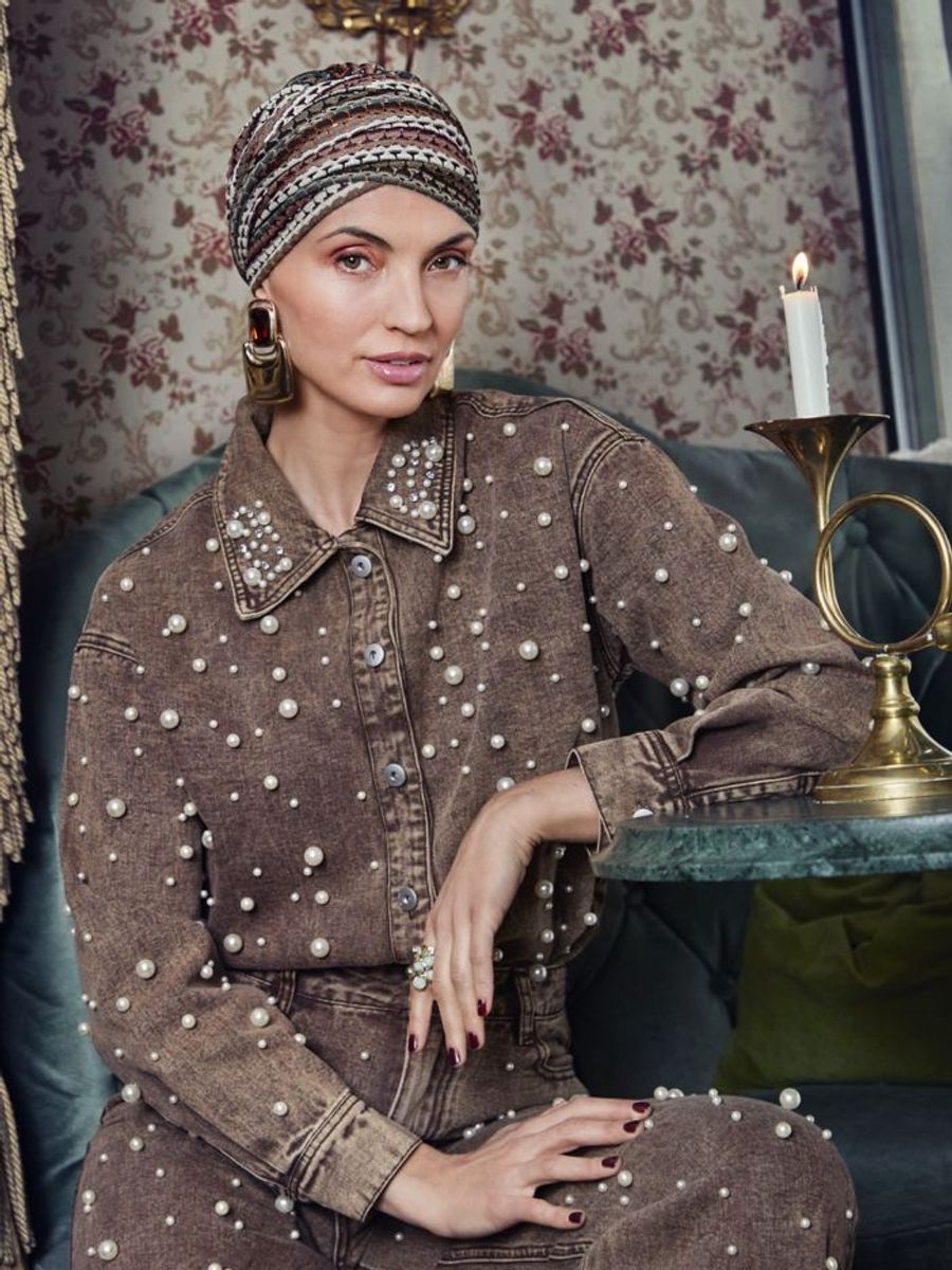 Hodeplagg HocSapphire  Boho Turban